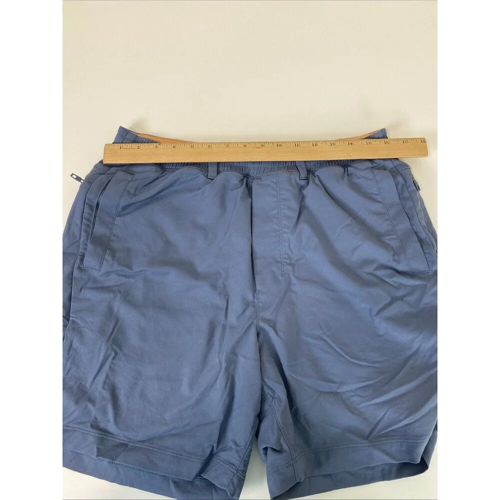 Birddogs Uncle Bucks Khaki Lined Blue Shorts Men’s XXL EUC 7
